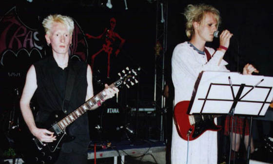 Stephan und Patrick live beim Trashcave-Festival